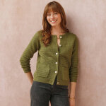 Cardigan uni maille fantaisie - blancheporte