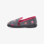 Charentaises - brodes fleurs - blancheporte
