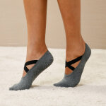 Chaussettes ballerines antidrapantes spciales yoga - lot de 2 - blancheporte