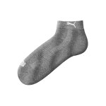Chaussettes basses matelass�es quarter - lot de 3 paires - 39 / 42 - gris - puma