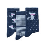 Chaussette fantaisie - lot de 3 paires - blancheporte