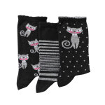 Chaussette fantaisie - lot de 3 paires - blancheporte