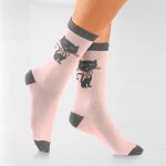 Chaussettes fantaisie - lot de 4 paires - blancheporte