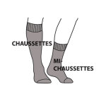 Chaussettes fil d'ecosse effet massant - lot de 2 paires - 35 / 38 - bleu - labonal