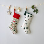 Chaussette de nol dcorative - blancheporte