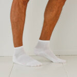 Chaussettes quarter sport - lot de 5 paires - blancheporte