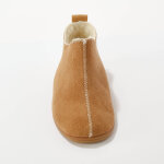 Chaussons bottillons fourrés, suédine - blancheporte Chaussons bottillons fourrés, suédine - blancheporte