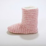 Chaussons bottillons souples fourrs en fausse fourrure - rays - blancheporte