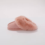 Chaussons mules col fourré - blancheporte Chaussons mules col fourré - blancheporte