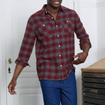 Chemise carreaux flanelle - lot de 3 - blancheporte