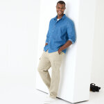 Chemise en denim l�ger manches longues - blancheporte