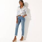 Chemise imprim� palmiers bicolore - blancheporte