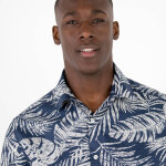 Chemise imprime manches courtes - blancheporte