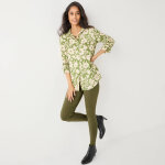 Chemise liquette imprimé floral bicolore - blancheporte Chemise liquette imprimé floral bicolore - blancheporte