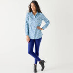 Chemise liquette imprimé minimaliste - blancheporte Chemise liquette imprimé minimaliste - blancheporte