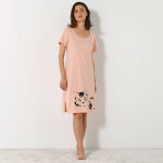 Chemise de nuit courte imprimé chat - lot de 2 - blancheporte Chemise de nuit courte imprimé chat - lot de 2 - blancheporte
