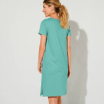 Chemise de nuit courte imprimé rosaces - blancheporte Chemise de nuit courte imprimé rosaces - blancheporte