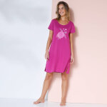Chemise de nuit courte imprim tortue - blancheporte