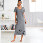 Chemise de nuit longue imprimé chat - lot de 2 - blancheporte Chemise de nuit longue imprimé chat - lot de 2 - blancheporte