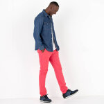 Chemise pressionnée manches longues en jean - blancheporte Chemise pressionnée manches longues en jean - blancheporte
