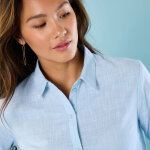 Chemise unie, spécial petites - blancheporte Chemise unie, spécial petites - blancheporte