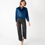 Chemise volume ample unie, satin - blancheporte Chemise volume ample unie, satin - blancheporte