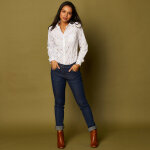 Chemisier boutonn imprim dor - blancheporte