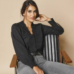 Chemisier broderie anglaise, coton - blancheporte