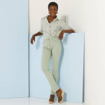 Chemisier chambray imprimé - blancheporte Chemisier chambray imprimé - blancheporte