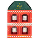 Coffret de 4 bougies parfumées - blancheporte Coffret de 4 bougies parfumées - blancheporte