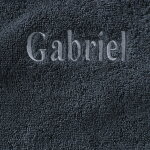 Collection serviettes de bain 640 g / m2 personnalisables confort extra moelleux - colombine