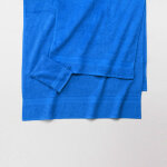 Collection serviettes de bain unies 420 g / m2 confort moelleux - drap de douche : 70x130cm - bleu - ...