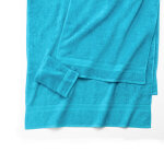 Collection serviettes de bain unies 420 g / m2 confort moelleux - lot de 2 serviettes : 50x100cm - turquoise ...