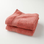 Collection serviettes de bain unies 540g / m2 confort luxe - colombine