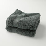 Collection serviettes de bain unies 540g / m2 confort luxe - drap de douche : 68x132cm - kaki - colombine ...