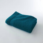 Collection serviettes de bain unies 540g / m2 confort luxe - drap de douche : 68x132cm - bleu - colombine ...