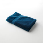 Collection serviettes de bain unies coton modal 500 g / m - drap de douche : 70x140cm - bleu - colombine ...