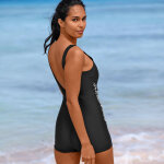 Combishort de bain imprimé zèbre - blancheporte Combishort de bain imprimé zèbre - blancheporte