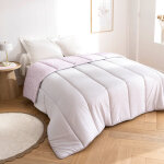 Couette microfibre imprim printemps 200 g / m - blancheporte
