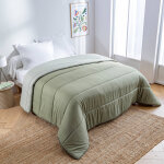 Couette microfibre imprim� vichy 200 g / m� - blancheporte