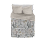 Couette microfibre imprim�e botanique 200 g / m� - blancheporte