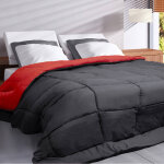 Couette unie douceur microfibre r�versible 400g / m� - blancheporte