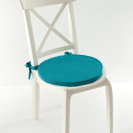 Coussin d'assise uni rond bachette - blancheporte