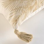 Coussin carré imprimé tropical - blancheporte Coussin carré imprimé tropical - blancheporte