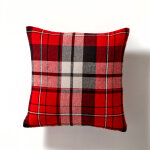 Coussin cossais en flanelle coton - blancheporte