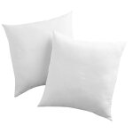 Coussin de garnissage � recouvrir, carr� ou rectangulaire - lot de 2 - blancheporte