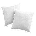 Coussin de garnissage  recouvrir, carr ou rectangulaire - lot de 2 - blancheporte