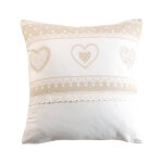 Coussin imprimé coeur - blancheporte Coussin imprimé coeur - blancheporte