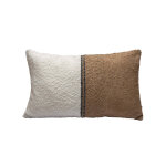 Coussin rectangulaire bicolore - blancheporte