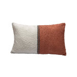 Coussin rectangulaire bicolore - blancheporte